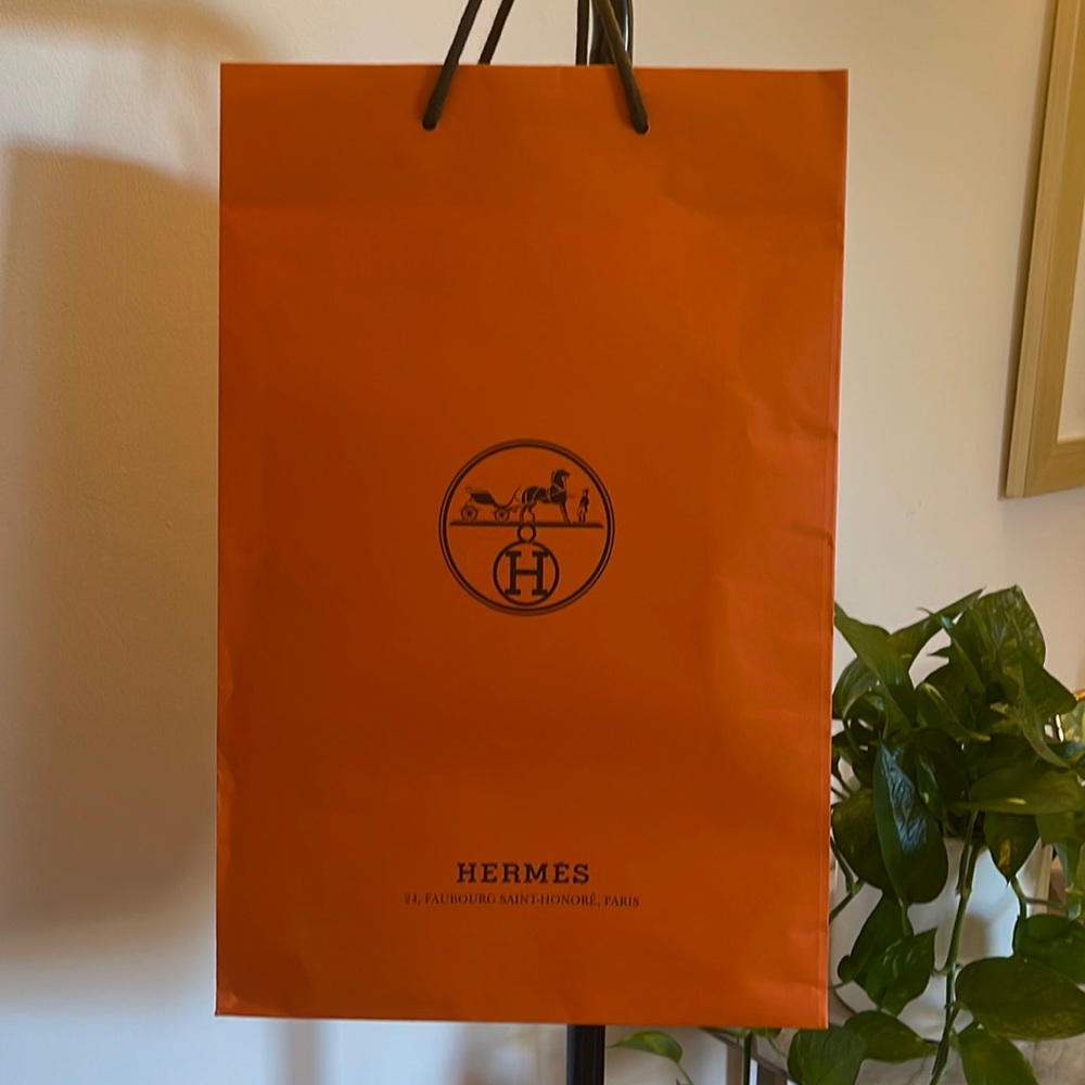 Hermes medium shopping bag